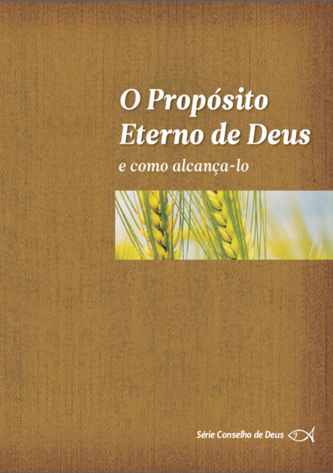 Capa da apostila Propósito Eterno